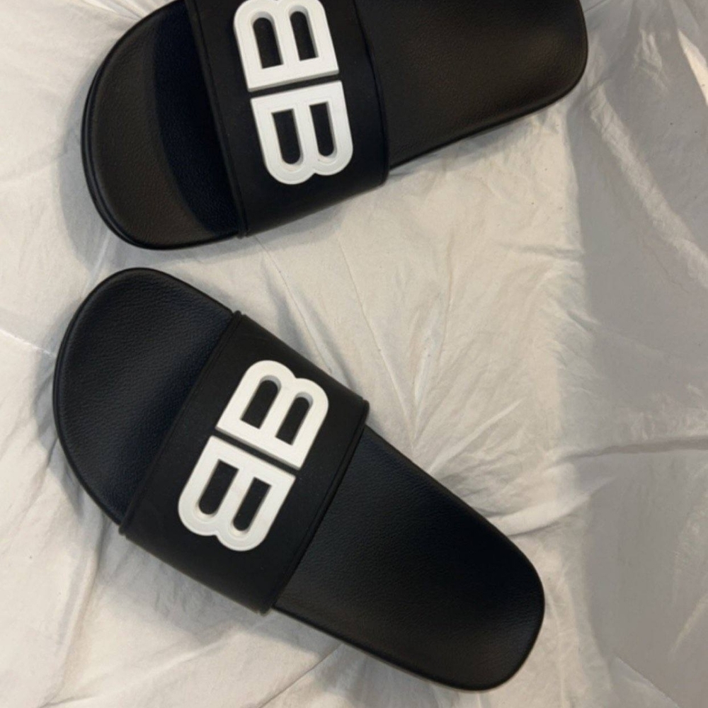 Balenciaga wedge pool slides Sz38